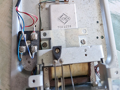 Démontage du téléphone vintage
